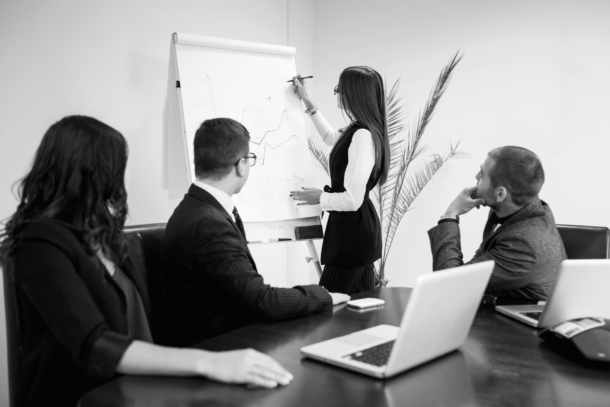 Organization leaders in a TECH SANG training discussion